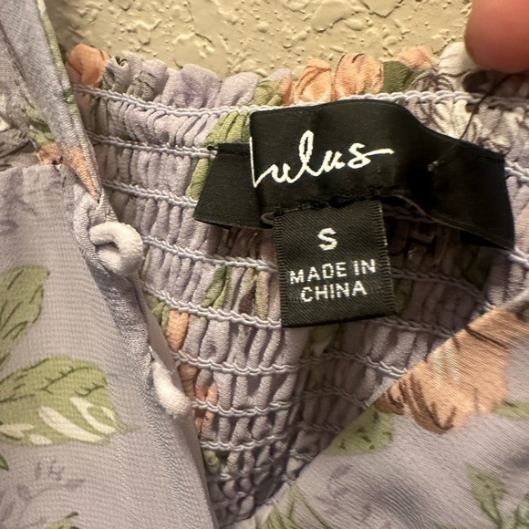 LULUs Floral Lavender Maxi Dress - Picture 7 of 8